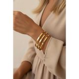 İNN JEWELLERY Çelik Ajda Bilezik 65 Mm Kararmaz 3 Adet (2 YIL ITHALATÇI GARANTİLİ) Ölçü Belirtiniz