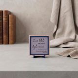 İnnâ lillâhi ve innâ ileyhi râciûn Mealli Modern Dekoratif Süs, Ev Dekorasyonunu Tamamlayın 10x10 cm