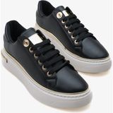 İnna Butikk Asesya Kadın Dolgu Sneaker Spor Ayakkabı - Siyah