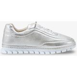 İnna Butikk Smayn Kadın Hakiki Deri Sneaker Spor Ayakkabı - Gümüş
