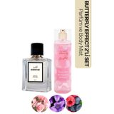 INNATIVE ENY E5001 Butterfly Effect Parfüm ve Body Mist İkili Set 50&200ml
