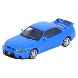 Inno Models Skyline GT-R (R33) RHD (Sağdan Çekişli) Mavi LM Limited 1/64 Diecast Model Araba IN64-R33-LMLTD