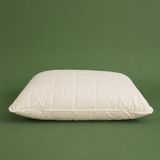 İnnova Bedding Doğal Yün Yastık 50X70 cm Terletmeyen Konforlu Uyku Yastığı - 50 x 70 cm - Beyaz