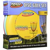 Innova Disc Golf Set, sürücü, orta mesafe ve golf sopası, rahat DX-plastik, renkler değişebilir (3 adet)