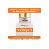 INNOVACARE Kolajen Krem - Yaşlanma Karşıtı, Sıkılaştırıcı & Leke Karşıtı Yüz, Göz Çevresi ve Boyun Bakım Kremi 50 ml