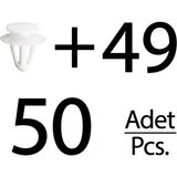 İnnovareauto Opel Için Döşeme Klipsi- 50 Adet
