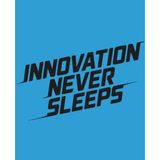 Innovation Never Sleeps: Composition Notebook: College Ruled | 120 Pages | 7.5x9.25 inches | Funny Lined Journal for Women, Students & Work | Trendy Notebook Gift