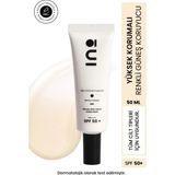 INO Beauty 01 Light Yüz Güneş Kremi 50 ml Cilt Tonu Eşitleyici Yüksek Korumalı Alkol İçermeyen - --