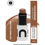 INO Beauty Cildi Yeniden Yapılandırıcı ve Göz Kenarlarındaki Kırışıklıkları Azaltıcı Sand Bronzer Stick 9,5 gr
