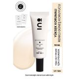 Ino Spf50+ Yüz Güneş Kremi Yüksek Korumalı 01 Light Cilt Tonu Eşitleyici 50Ml (Saf Kolajen)