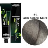 İnoa 8.1 Koyu Sarı Küllü Amonyaksız Kalıcı Saç Boyası 60 ml
