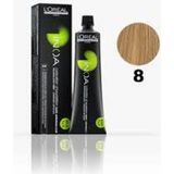 İnoa 8 Numara Açık Kumral Krem Saç Boyası 60 ml Amonyaklı Kadınlar İçin Etkili Renk - Inoa 8 Numara Açık Kumral Saç Boyası 60 Ml (Oksidansız)