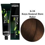 İnoa Inoa Tüp Boya 60ML. 6-34 Koyu Kumral Dore Bakır