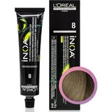 İnoa L'oreal Professionnel Yeni Amonyaksız Vegan Saç Boyası | 8 Yoğun Küllü Koyu Sarı 60ML 11