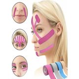 inobag Yüz Kaldırma Ve Kırışıklıklar Için Kinezyo Pembe Renk Bant