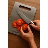 Inogastro Mutfak 2 Mm - 20x30 - 304 Kalite Paslanmaz Çelikten Kesme Tahtası 4 silikon yapıştırıcı ayaklık ile