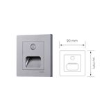 İnoled Inoled Sensörlü Koridor Armatür Beyaz (6102-01) - Beyaz-6500K