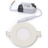 İnoled Sıva Altı Yuvarlak LED Panel Armatür 6500K/ Beyaz