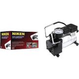 İnoltrare Niken Metal Gövdeli Gri Mini Oto Araç Hava Kompresörü 12v