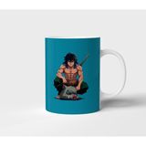 Inosuke Hashibira Demon Slayer Anime Tasarım Kupa - Hediyelik Kupa - Baskılı Kupa - 1 Adet - 300 ml