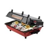 Inova IB-320022 Emaye Gövdeli Tepsili Elektrikli Izgara Barbekü