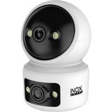 INOX-12IPC Wifi Ptz Kamera 3+3 Megapiksel Çift Lensli İç Ortam Kullanımı için Gece Görüş Özellikli