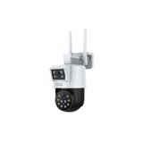 inox 2 Kameralı Wifi PTZ Hareketli Sesli Gece Renkli Kablosuz Güvenlik Kamerası