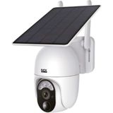 INOX-228 4G Solar Panelli Mini PTZ Kamera 3 Megapiksel PIR Sensörü ile Dış Mekan Bağlantı