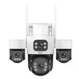 Inox 3+3+3Mp Ptz Speed Dome Wıfı Kablosuz Ip Kamera Inox-X114 Ptz