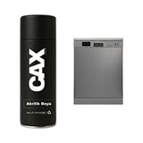 Inox Beyaz Eşya Dönüşüm Sprey Boya 400 ml Sıvıya Dayanıklı (Buzdolabı-Çamaşır Makinesi-Klima Vb) - Gri