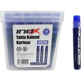 Inox İnox Beyaz Tahta Kalemi Kartuşu Mavi 36'lı Paket