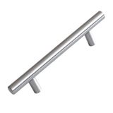 İnox Metal Mobilya Mutfak Çekmece Dolap Dolabı Kapak Kulbu Kulpu Kulpları (128 Mm - 12.8 Cm)