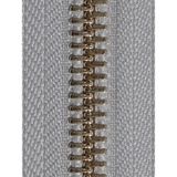 Inox Metal T8 75 cm Lıght Altın Separe Fermuar