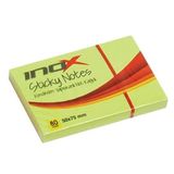 İnox Postit 80 Yaprak 50X75mm Yapışkanlı Not Kağıdı Yeşil - 3 adet