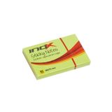 İnox Postit 80 Yaprak 50X75mm Yapışkanlı Not Kağıdı Yeşil - 3 adet