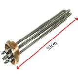 İnox Rezistans 2'' Inç 6000 Watt Krom Trf Isıtıcı Adet