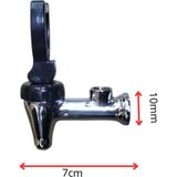 İnox Rezistans Semaver Musluğu Metal Üstten Basmalı Göstergeli Adet