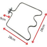İnox Rezistans Simfer-Arçelik-Beko Üst Fırın Rezistansı 220 Volt 1200 Watt