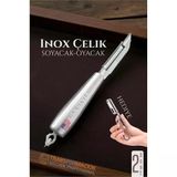 Inox Soyacak - Sebze Soyacağı - Kabak Dolma Oyacağı 2 Li Set 722010