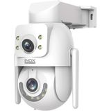 Inox X116 Dual Lens Dış Ortam Wifi Ptz Kamera 3+2 Mp 2 Kameralı Akıllı Wi-Fi Güvenlik Kamerası
