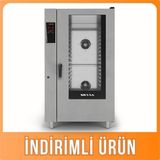 İnoxclass Konveksiyonlu 40 Tepsili Fırın Gazlı 40 x GN 1/1 Silvia S40EG