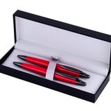 Inoxcrom Zeppelin Serisi Sport Red Tükenmez Kalem + Versatil Kalem