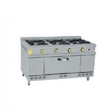 İnoxmaster 3'lü Gazlı 150x60x85 cm İMR-KOG-1560 Kuzine