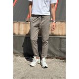 İnpool Erkek, Bel ve Paça Lastikli, Hi-Quality, Gabardin Dokuma, Pamuklu, Jogger Pantolon 270-2 - Gri - 29