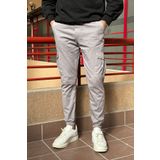 inpool Erkek, Bel Ve Paça Lastikli, Kargo Cep, Gabardin Pantolon