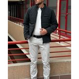 İnpool Erkek, Fermuarlı, Cepli, Kapitone Dolum, Suya ve Rüzgara Dayanıklı, Ceket-Mont 24USEC06 - Siyah - XL - Regular Fit