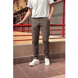 inpool Erkek, Keten dokuma, Pamuklu kumaş, Regular fit, Mevsimlik Pantolon 294