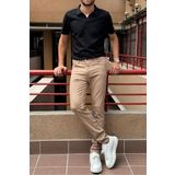 inpool Erkek, Slim-fit, Dar Kesim, Gabardin Pantolon