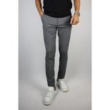 İnpool Erkek Slim Fit Italyan Kesim Esnek Kumaş Pantolon Gri Desenli Model - 34