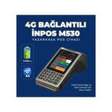 Inpos M530 4g Temassız ve Qr Özellikli Yeni Nesil Yazarkasapos + 2 Paket Pos Rulosu - Siyah